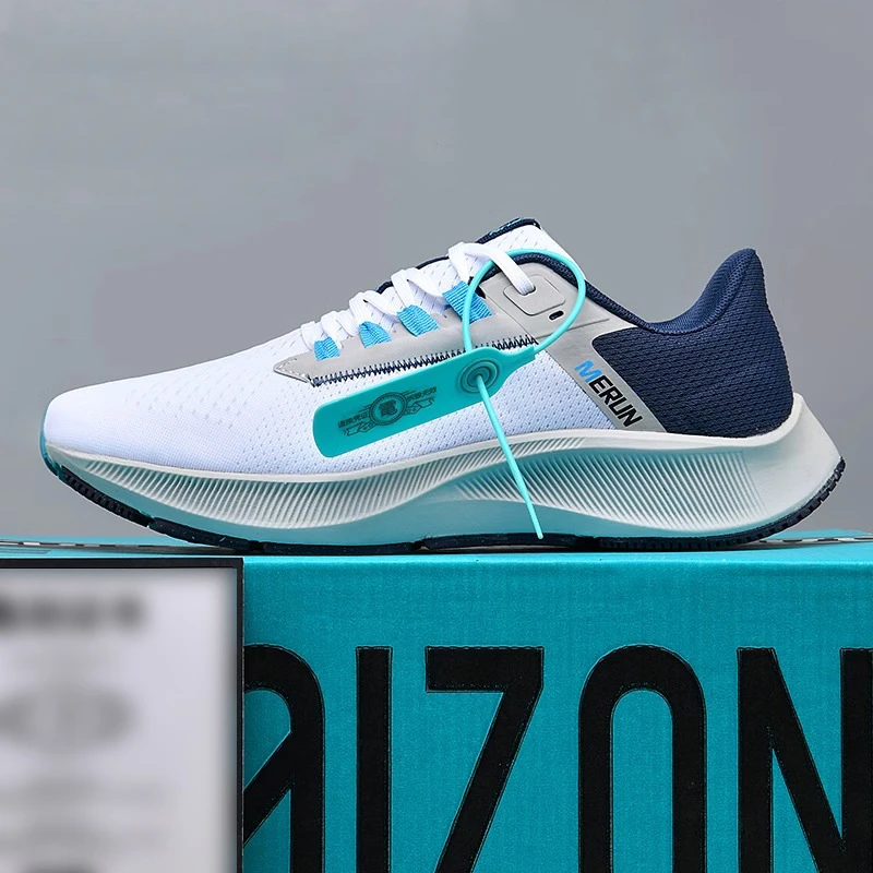 2025秋冬莆田来了飞马39zoom登月时尚轻便跑鞋男士舒适减震网面鞋
