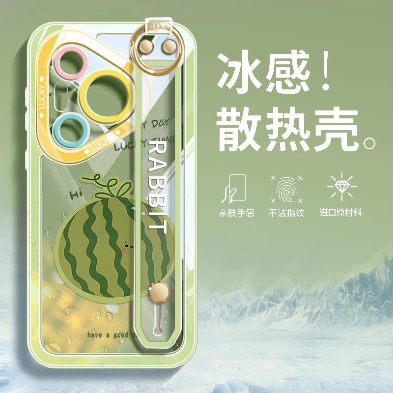 适用华为Pura70手机壳新款pura70pro防摔透明保护壳ins可爱高级感