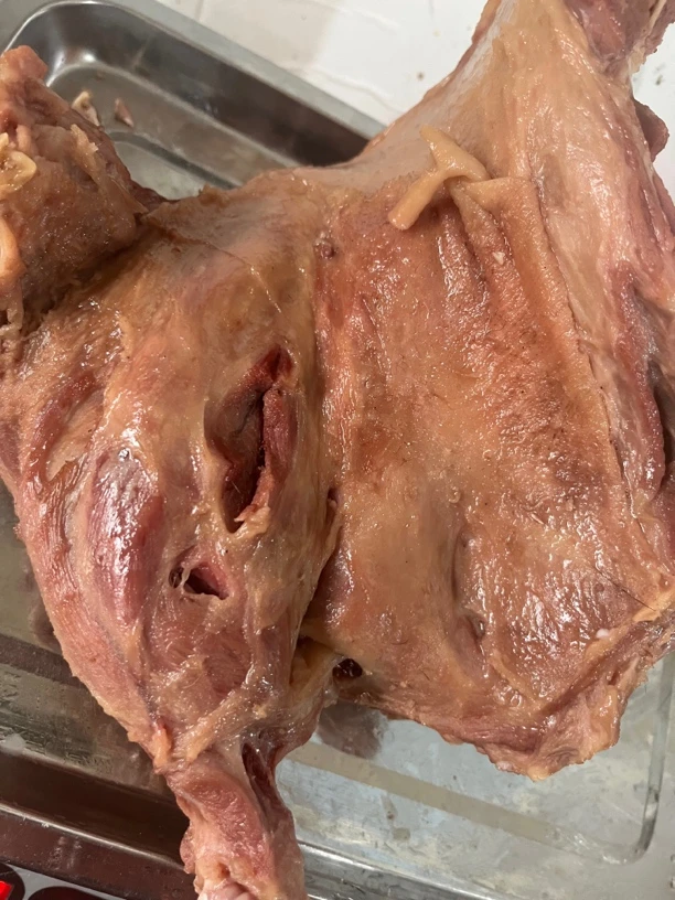 1号 传统老家美食 带骨排腿肉 新鲜现卤 看称选肉 顺丰发货
