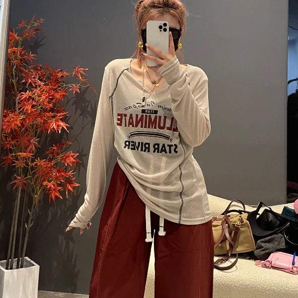 aiai 【复合链接1号-200号】爆款女装时尚百搭上衣7y29