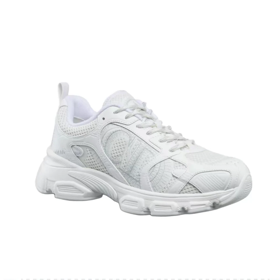 未使用 DIOR/迪奥 Chrono 圆头系带低帮休闲鞋