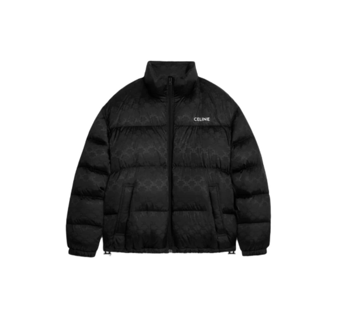 未使用 Celine/思琳 凯旋门暗纹老花羽绒服外套 男女 现货