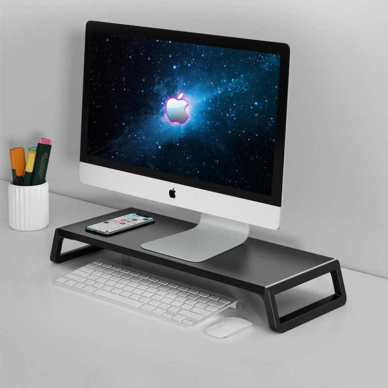 电脑增高架显示器台式支架电脑架办公室简约现代桌面电脑桌置物架