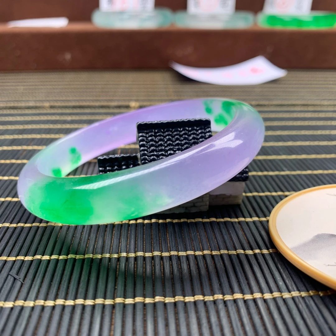 非金属亚克力手镯 独龙翆女款妈妈时尚加厚冰透测量精美