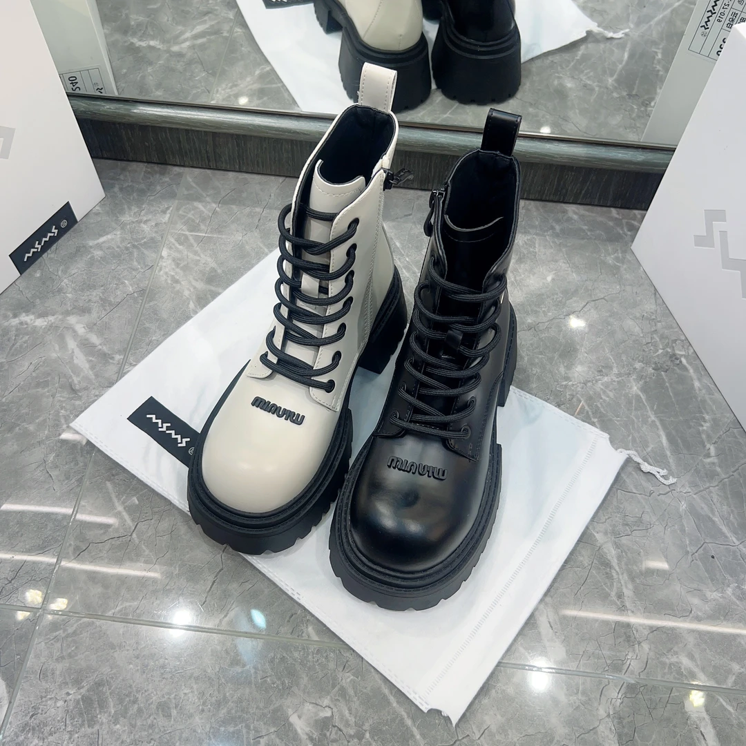 【玛莎玛索】2345-50秋季新款里外全皮马丁靴