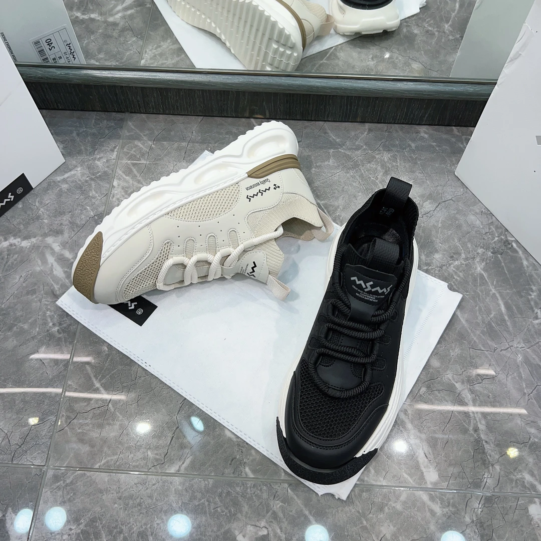 【玛莎玛索】24年春夏新款808-12男士百搭时尚夏季透气网面单鞋鞋子