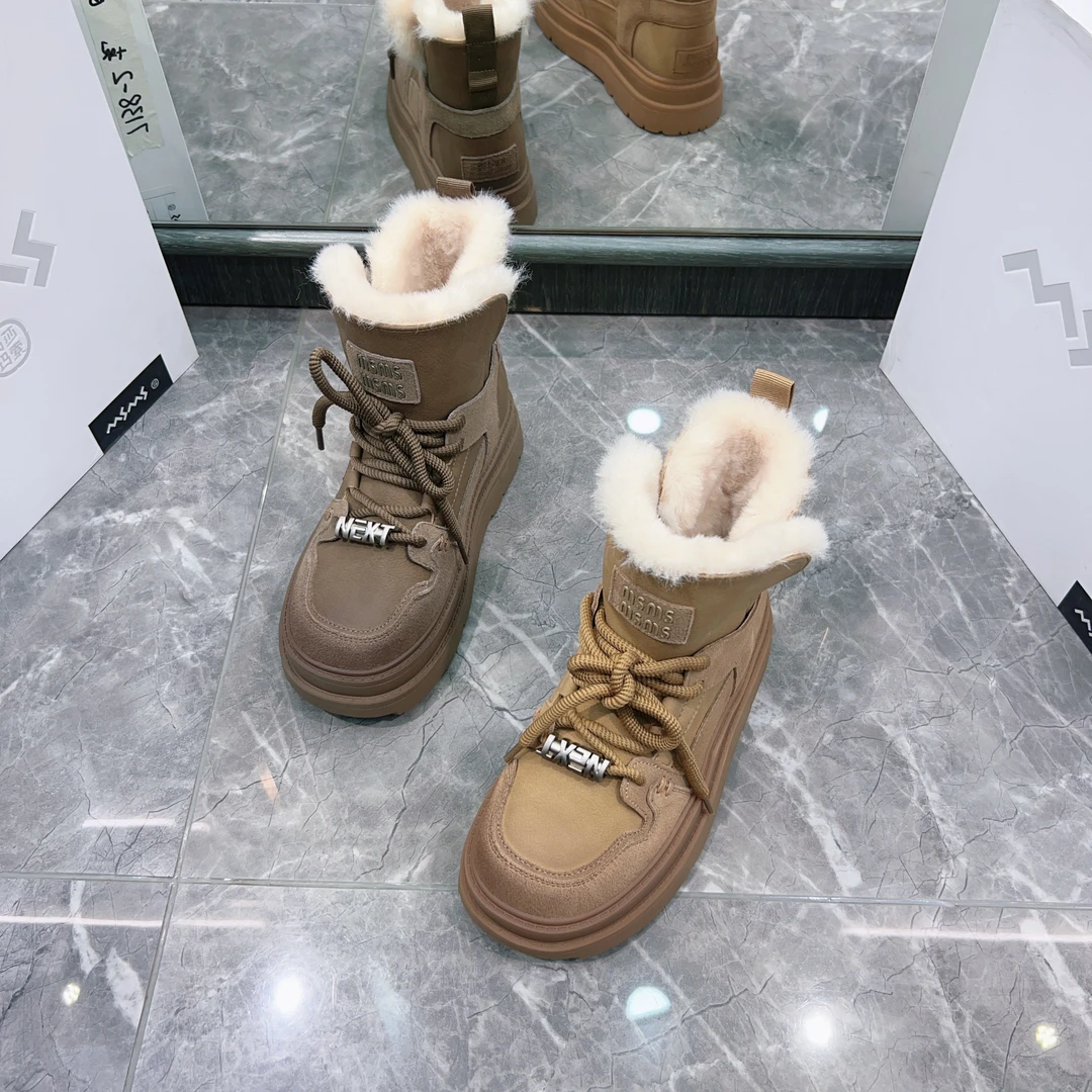 【玛莎玛索】24年冬季新款68-700dm时尚百搭加厚舒适雪地靴
