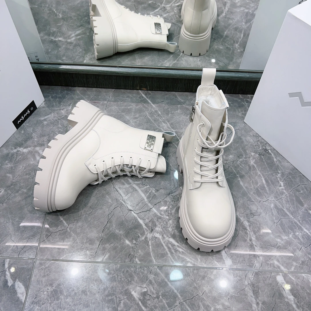 【玛莎玛索】24年冬季新款50-717dm时尚休闲百搭马丁靴