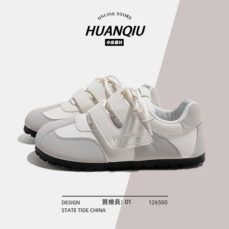 环球德训鞋女2024夏季新款鞋子女百搭平底玛丽珍学生休闲小众板鞋