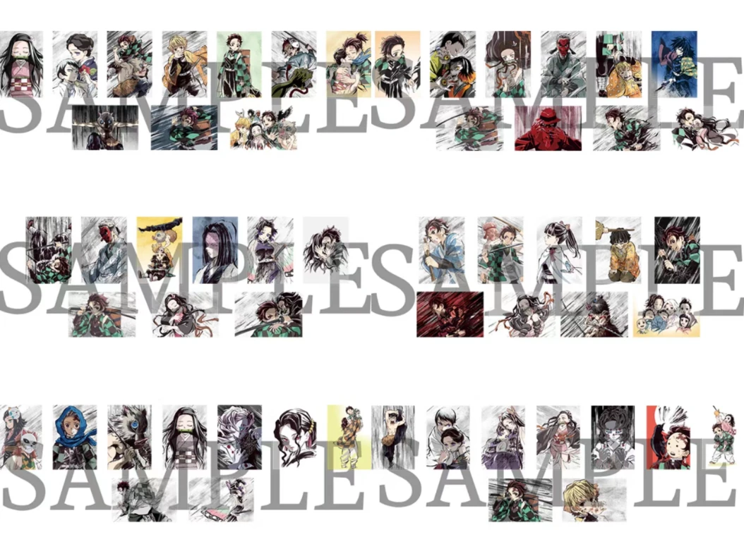 【日谷】鬼灭之刃 旧幕间画明信片