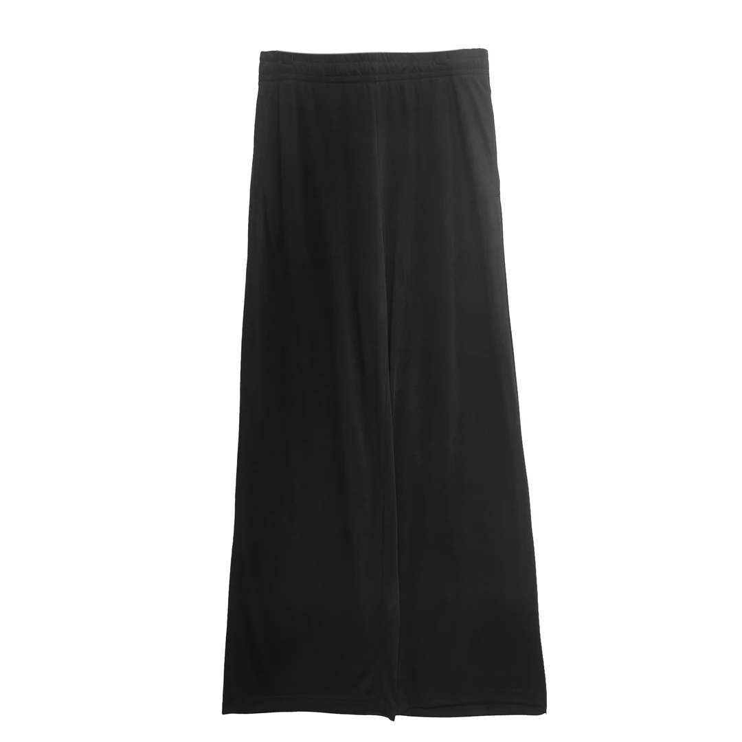 6621#女士休闲阔腿裤时尚百搭显瘦夏季运动通勤舒适潮流气质纯色