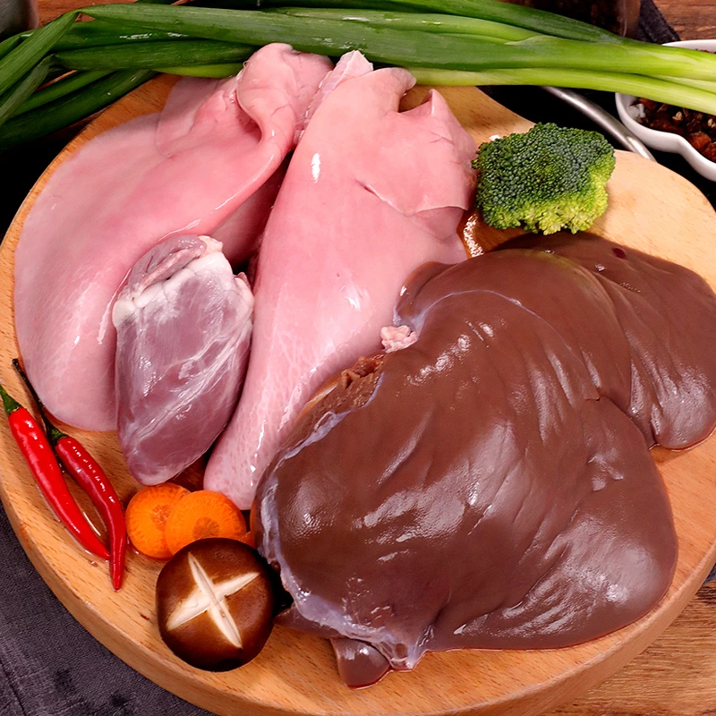 内蒙生羊杂-草原散养羊心肝肺羊肚羊非常羊肉羊杂