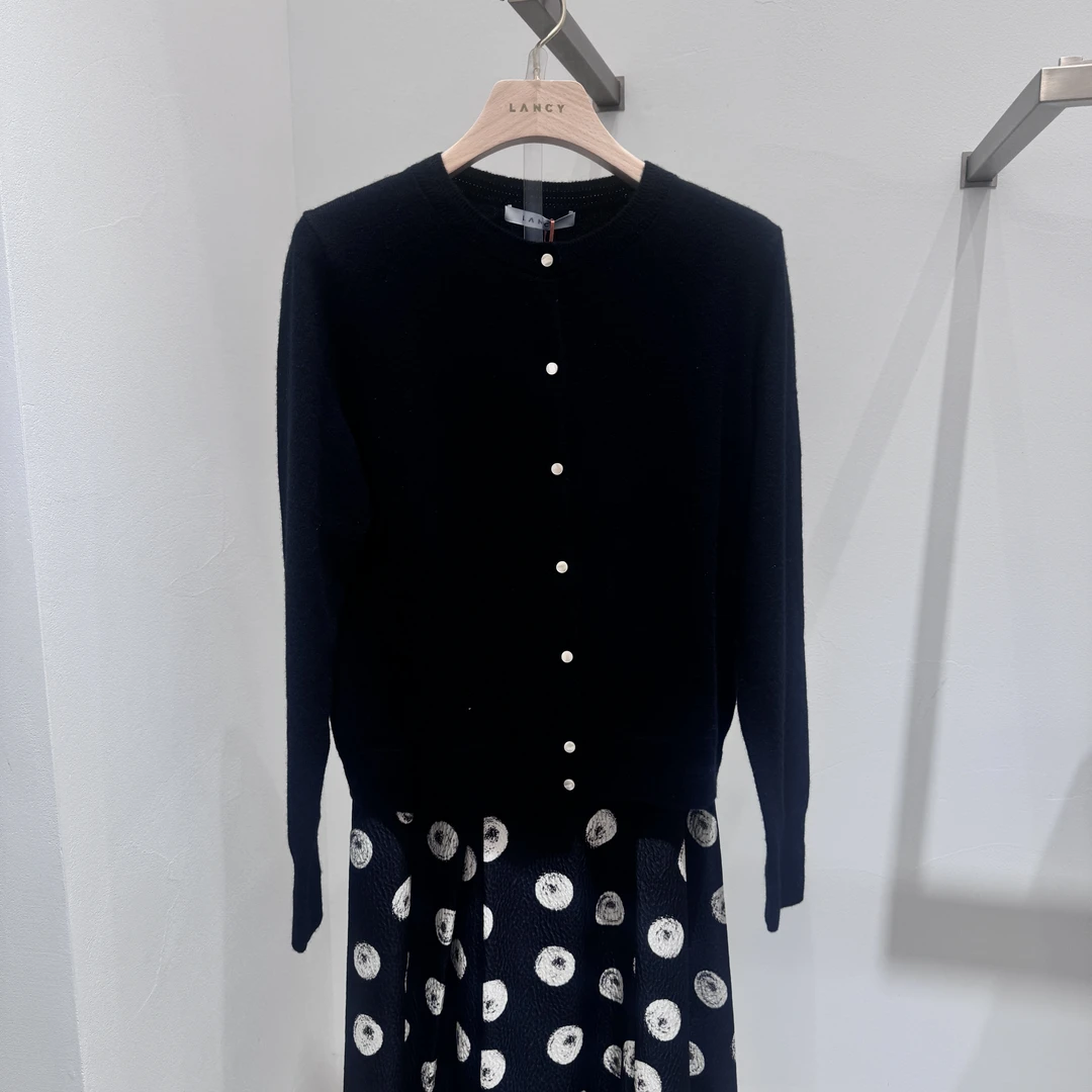 朗姿新款针织开衫