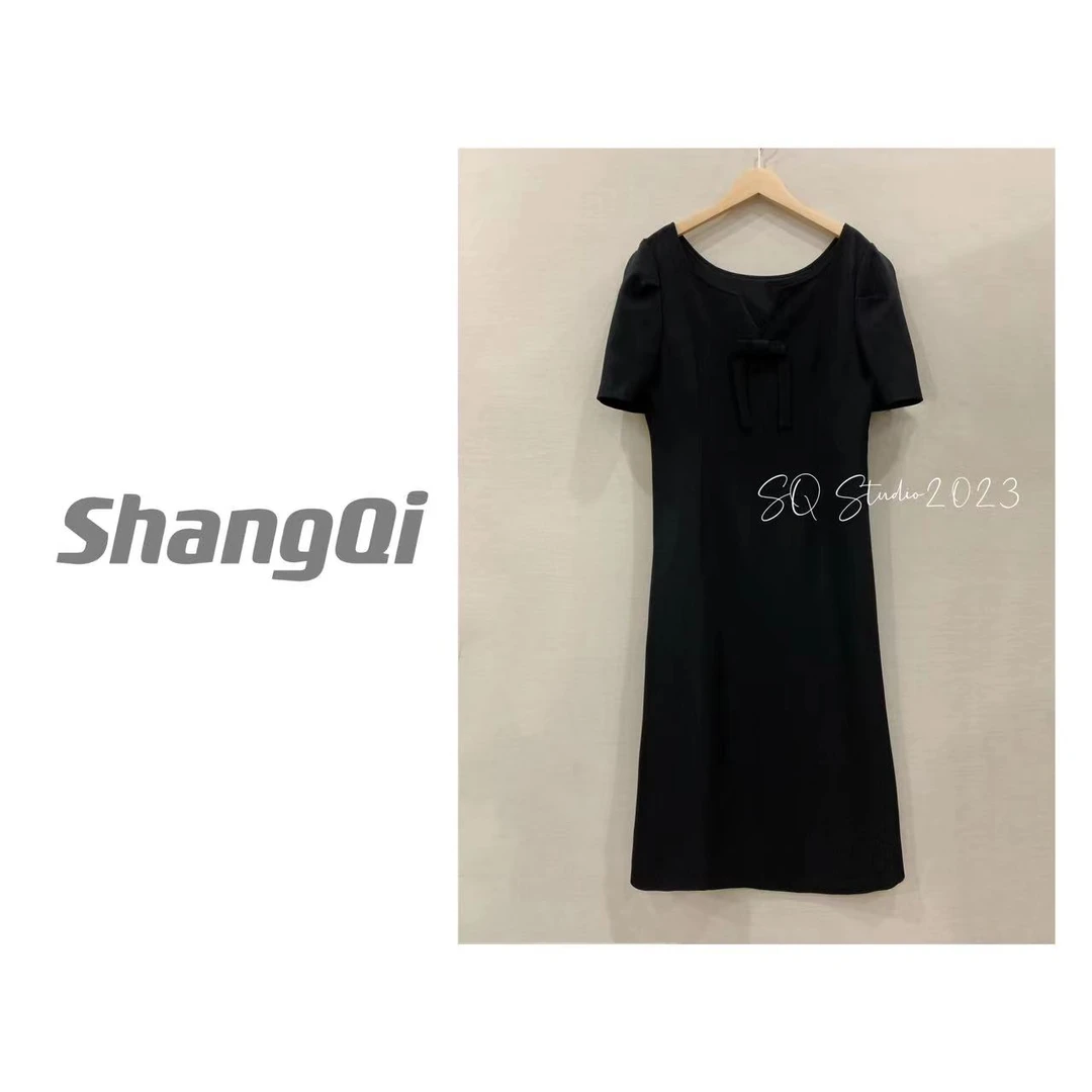 【小洋裙连衣裙】--独特气质时尚收腰高级感长裙Q-Z160卡码拍大