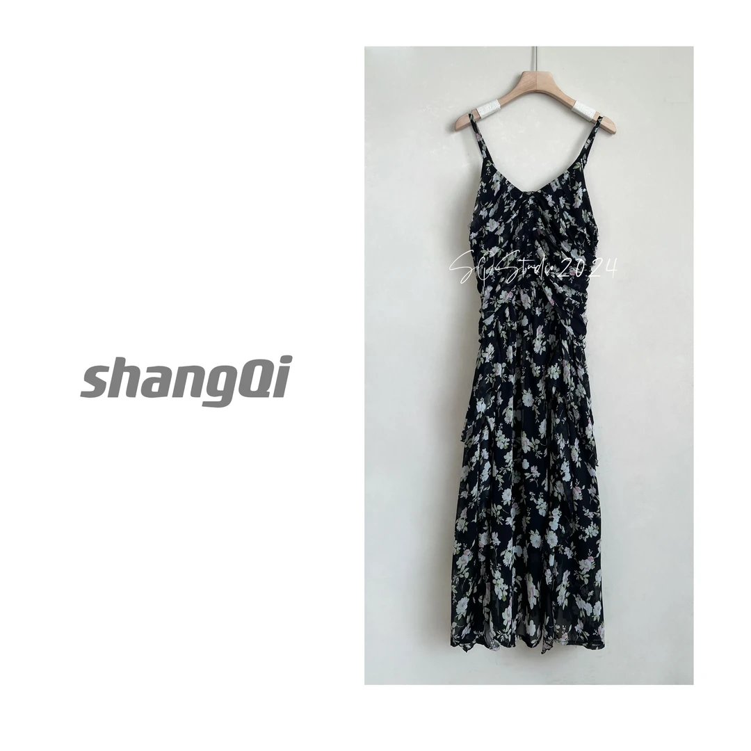 【演唱会碎花裙】气质时尚百搭碎花显瘦高级感连衣裙——A141卡码拍大