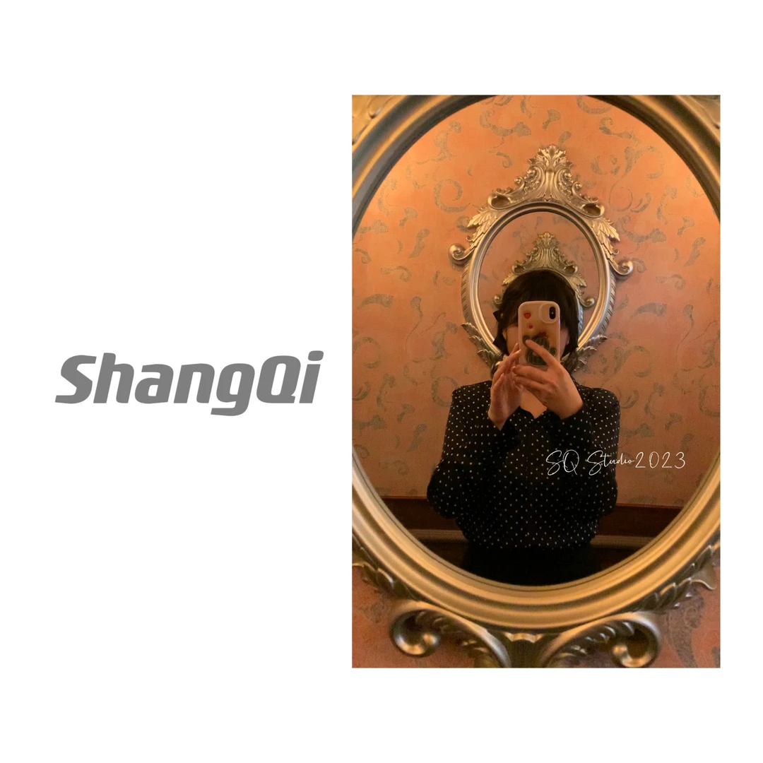 【SQ高端线】一生一世——蓝色波点气质显瘦衬衫Q-Z934卡码拍大