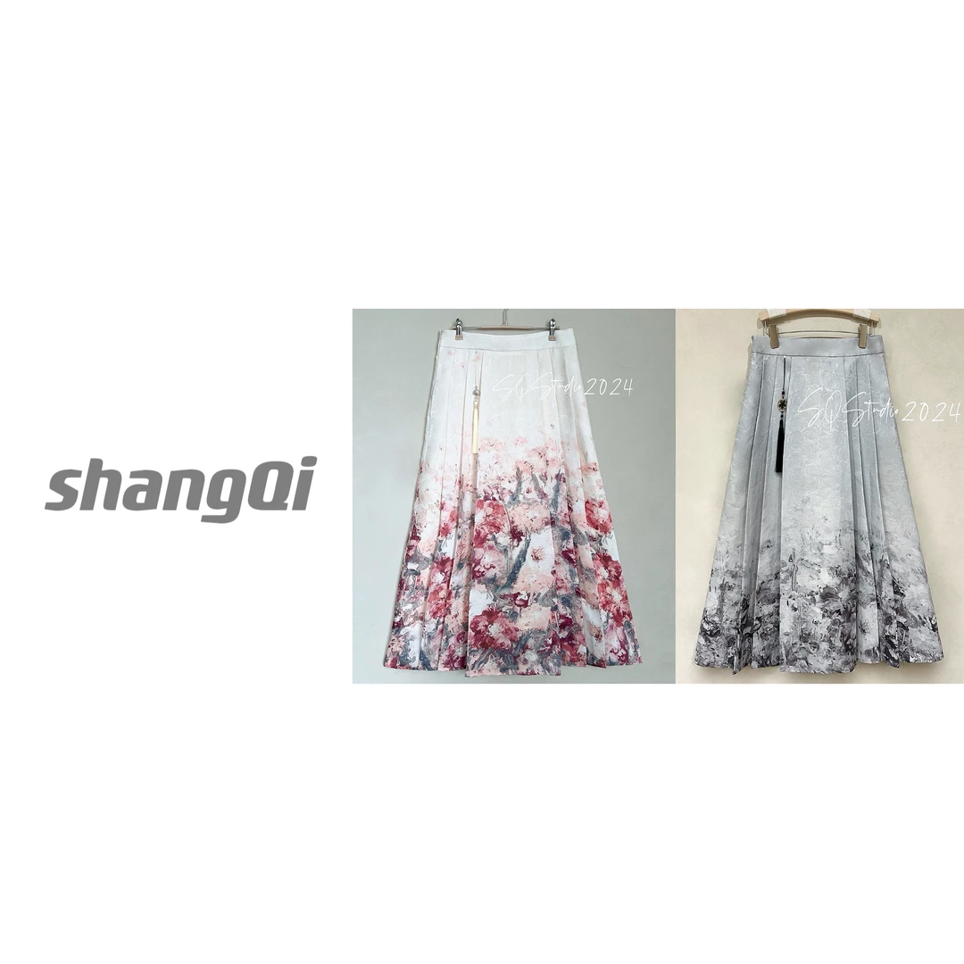 【秘密花园】新中式国风显瘦半身裙。——A400卡码拍大