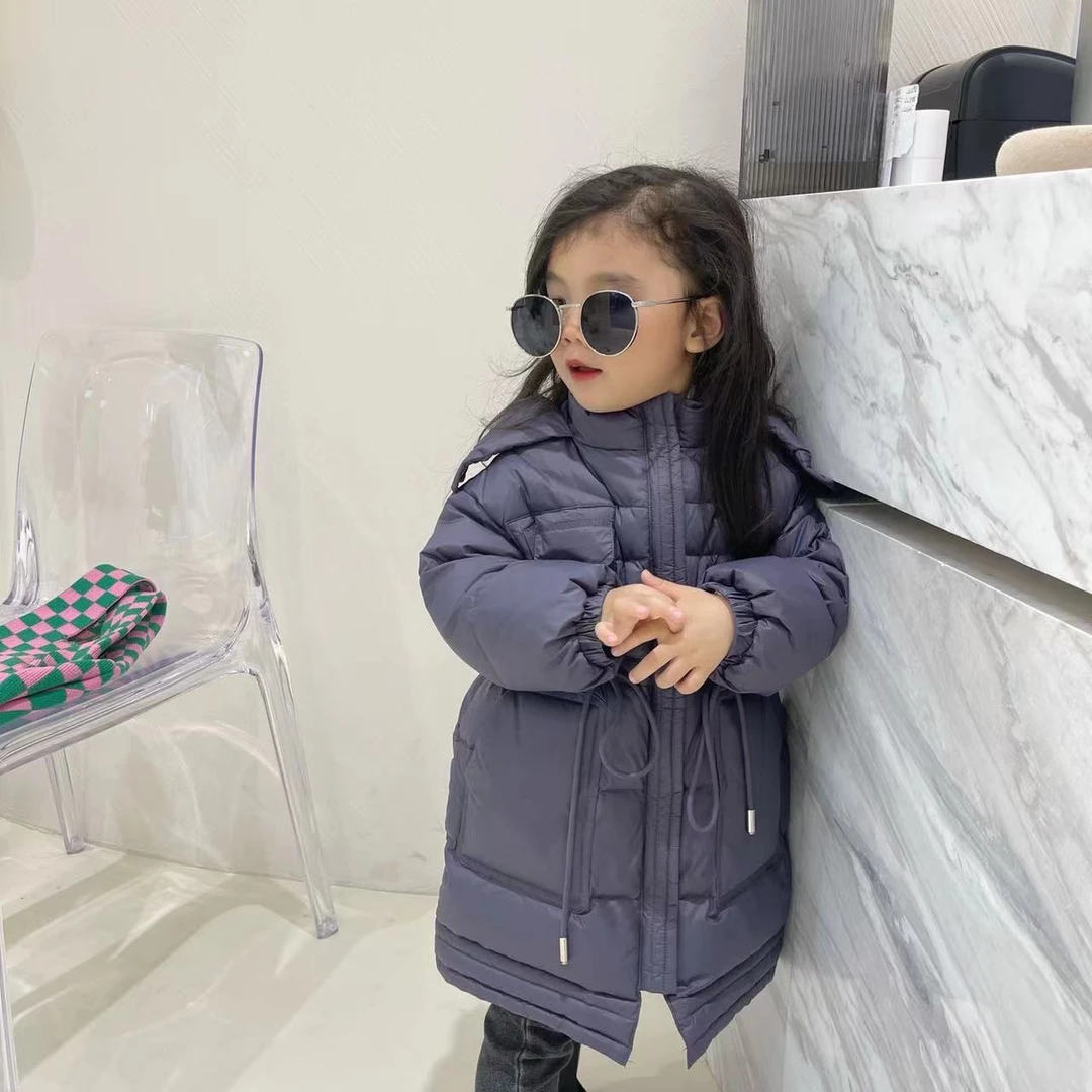 【特立独行】90%白鸭绒"韩版连帽款"原创儿童羽绒服R985