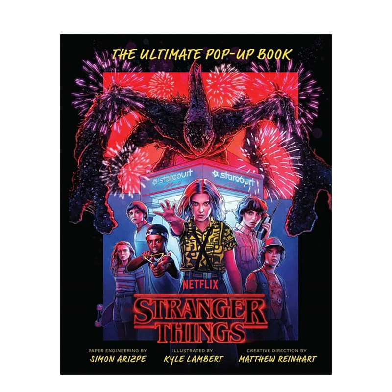 【顺丰】怪奇物语立体小11主演网飞奇幻美剧原版立体书周边