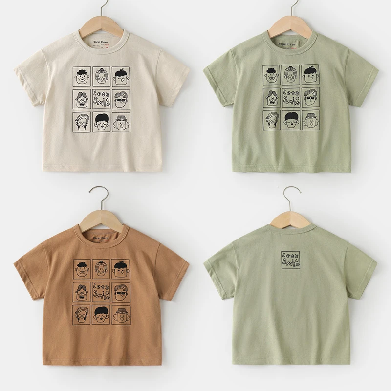【夏款上新】男童短袖T恤夏装夏款童装儿童上衣半袖夏季潮U14559