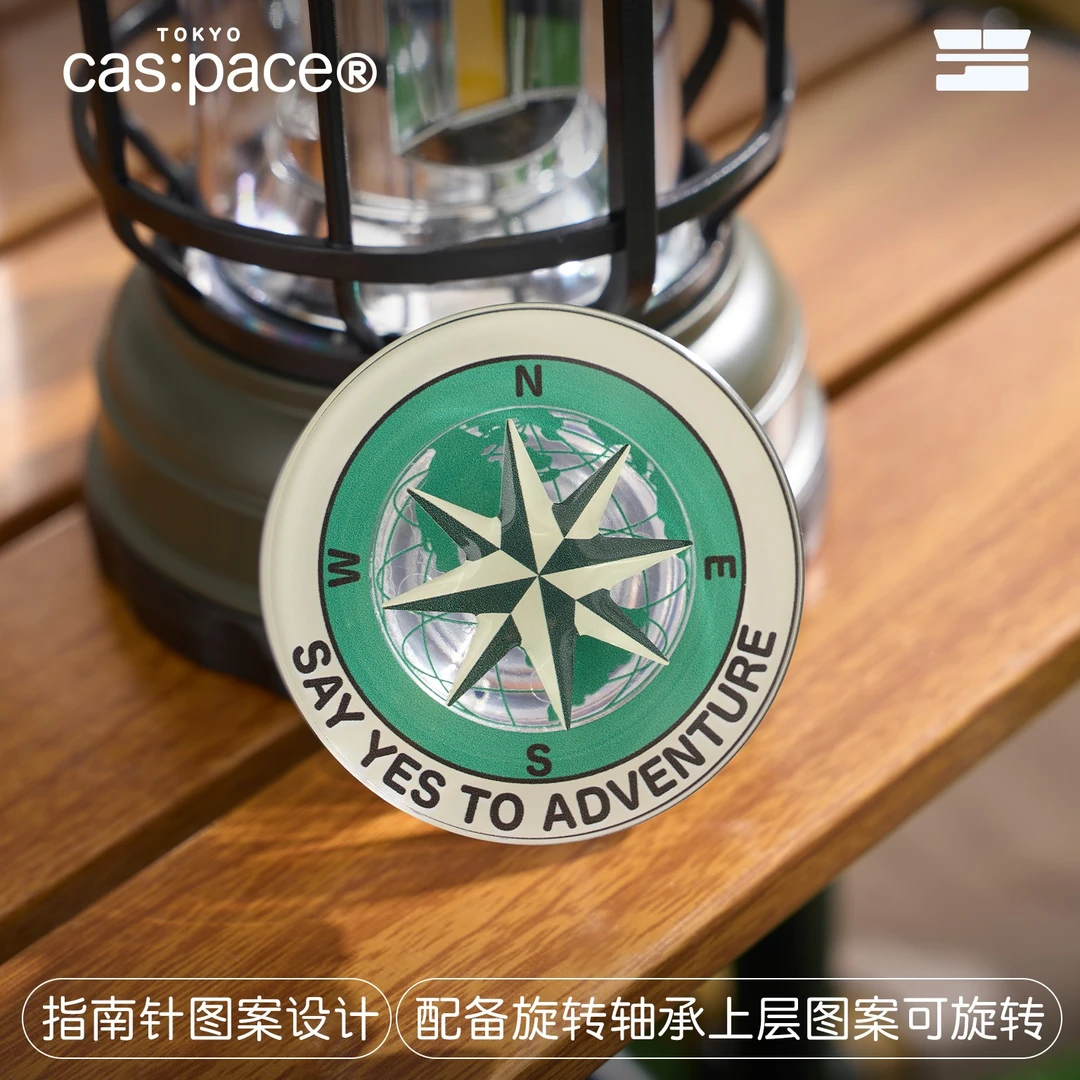 壳空间创意【露营磁吸气囊】手机支架懒人神器适用苹果华为可旋转