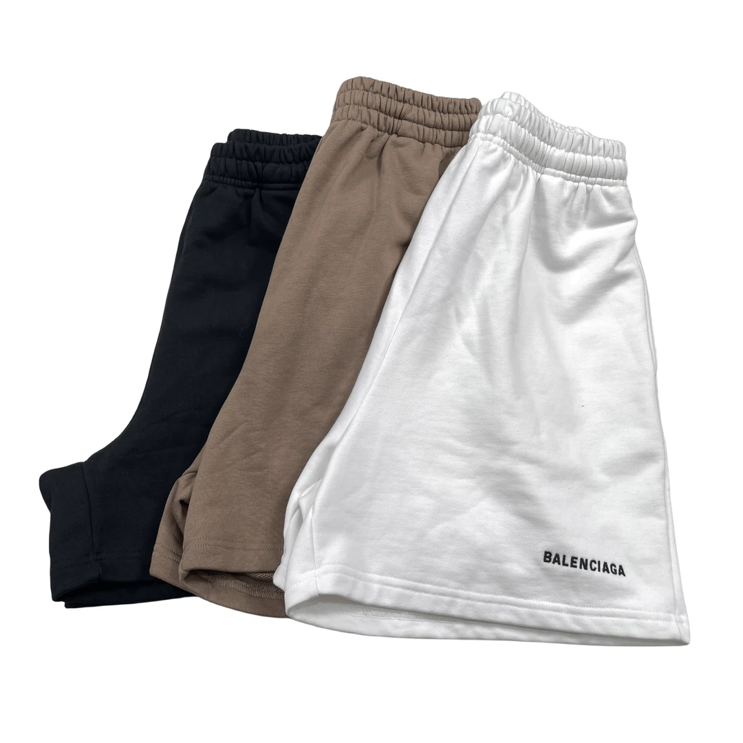 99新 Balenciaga/巴黎世家 男女休闲时尚短裤 三色可选