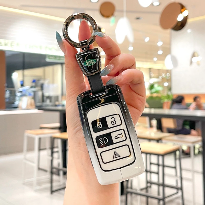 适用路虎钥匙套揽胜运动版星脉极光钥匙扣发现4神行5车钥匙壳包