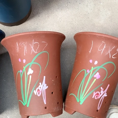 紫砂花盆紫砂壶等文物