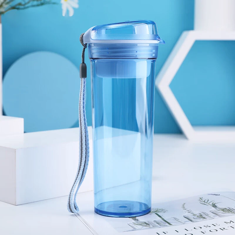 特百惠晶彩茶韵随心杯400ML水杯高颜值户外运动塑料防摔耐热茶杯