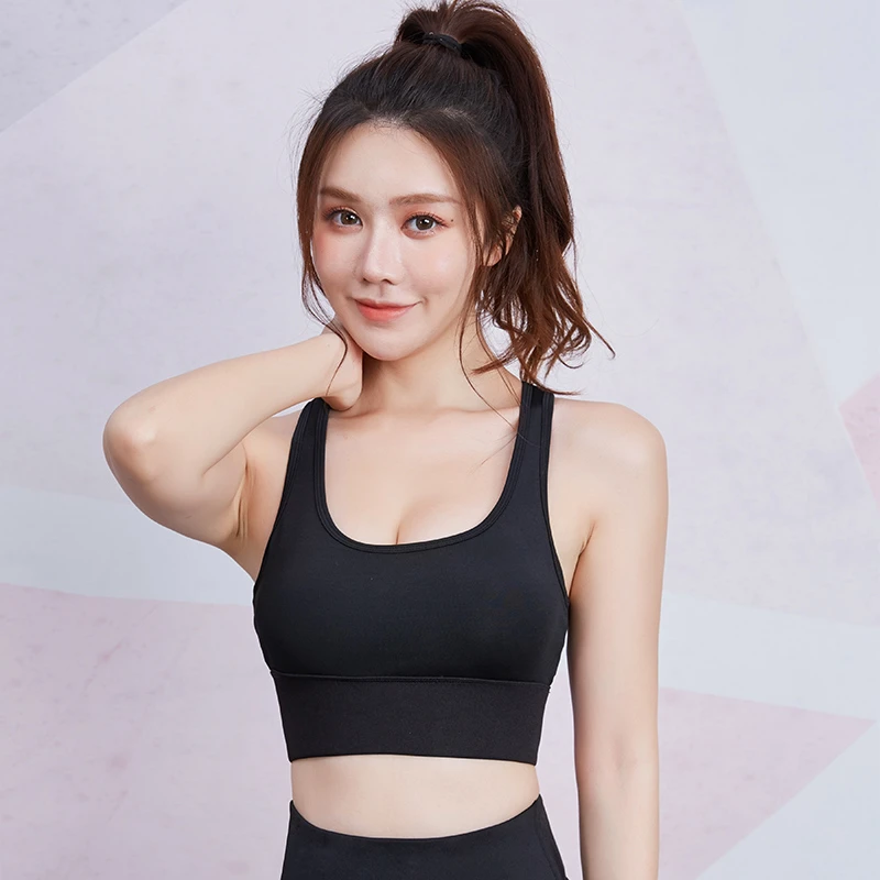 运动内衣女跑步专业防震可外穿背心无钢圈高强度专业跑步防震内衣