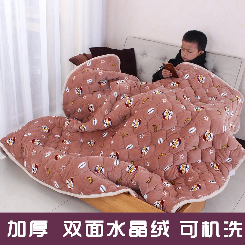 烤火被子烤火罩电烤炉罩火桶烤火箱被子水晶绒新款长方形家用加.