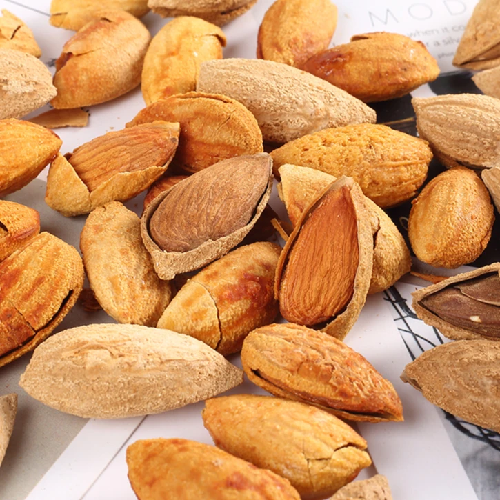 ChaoBoBo/潮伯伯原味巴旦木美味坚果扁桃核小吃休闲零食干果80g