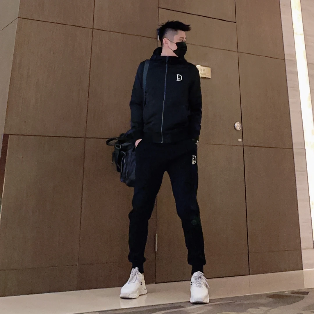 【航航出品】秋冬加棉保暖百搭时尚潮流款式欧货韩版休闲男连帽夹克