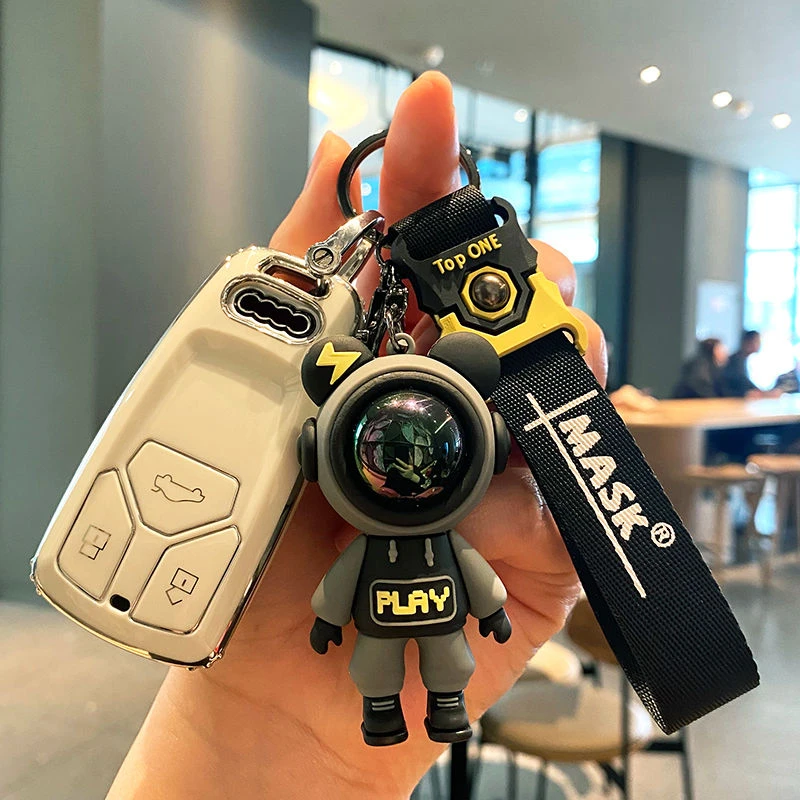 专用奥迪钥匙套A4L/Q5L/A5/A3/Q3/Q7/Q5L汽车22款a41壳扣可爱高端