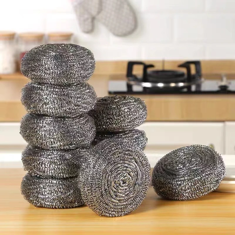 【2.09包邮12个钢丝球】洗碗钢丝球不锈钢厨房洗锅刷锅铁丝球去污