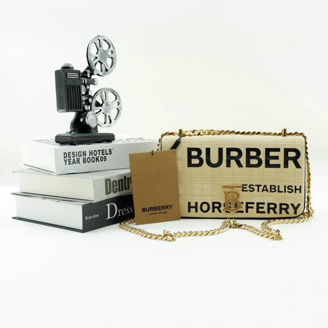 99新 BURBERRY/博柏利 未摘吊签单肩包/JM240718001
