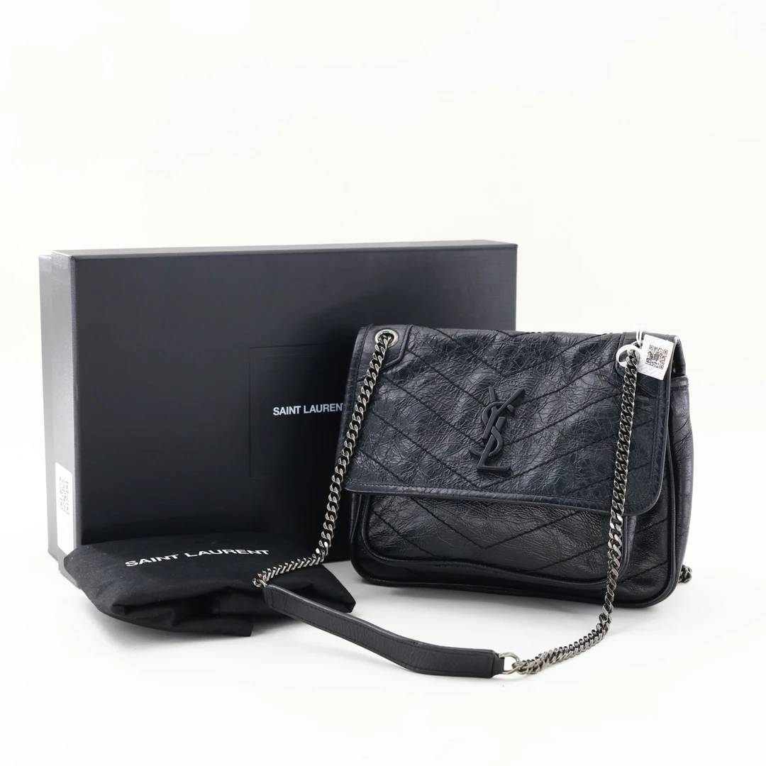 99新 YSL/圣罗兰 带盒小全套niki包/S240129005