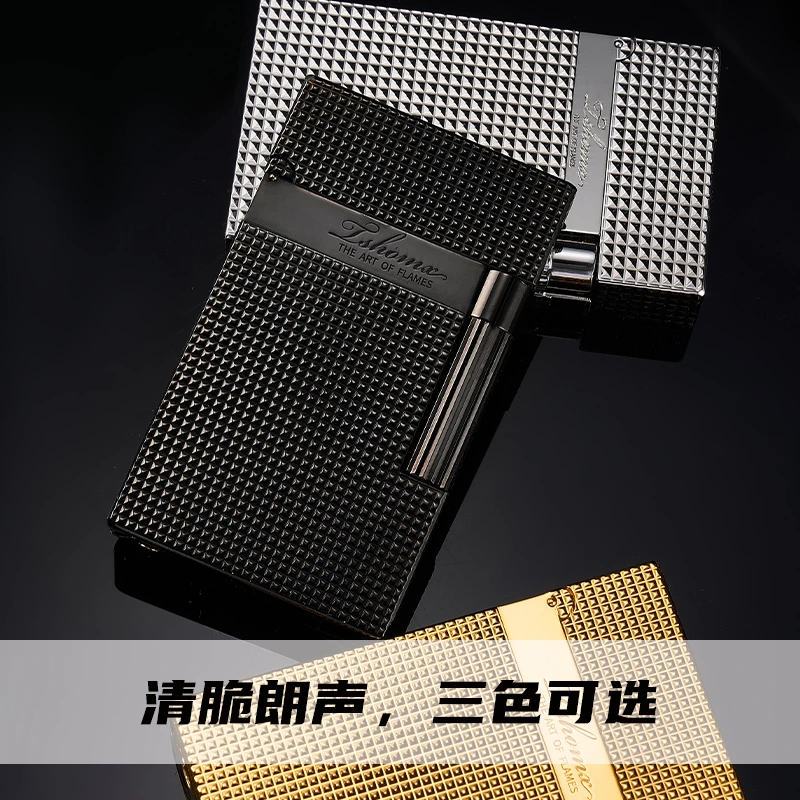 TSHOMX【巴黎钉】男士手工高档复古朗声纯铜打火机送男生纪念日礼物