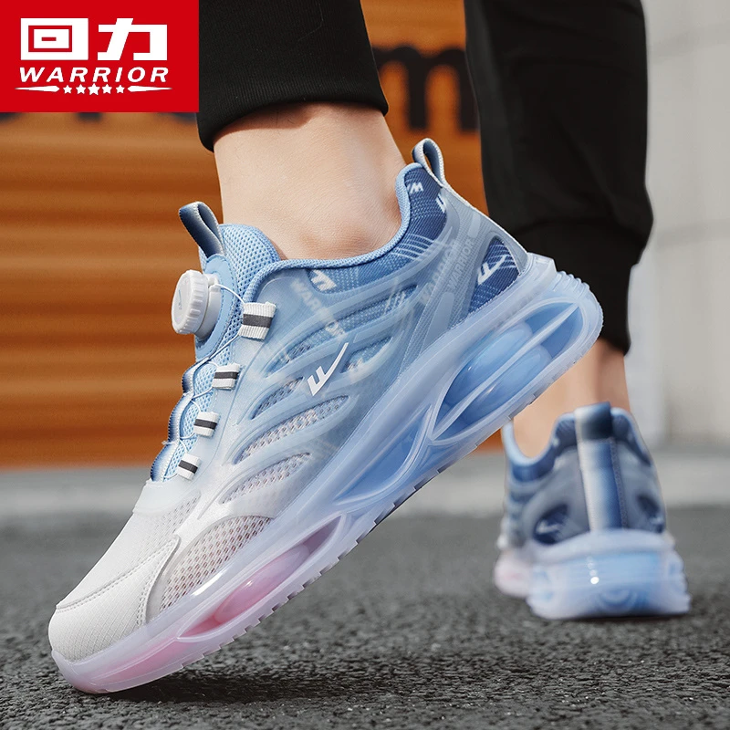 回力男鞋夏季2025新款休闲跑步运动学生椰子网面气垫减震老爹潮鞋