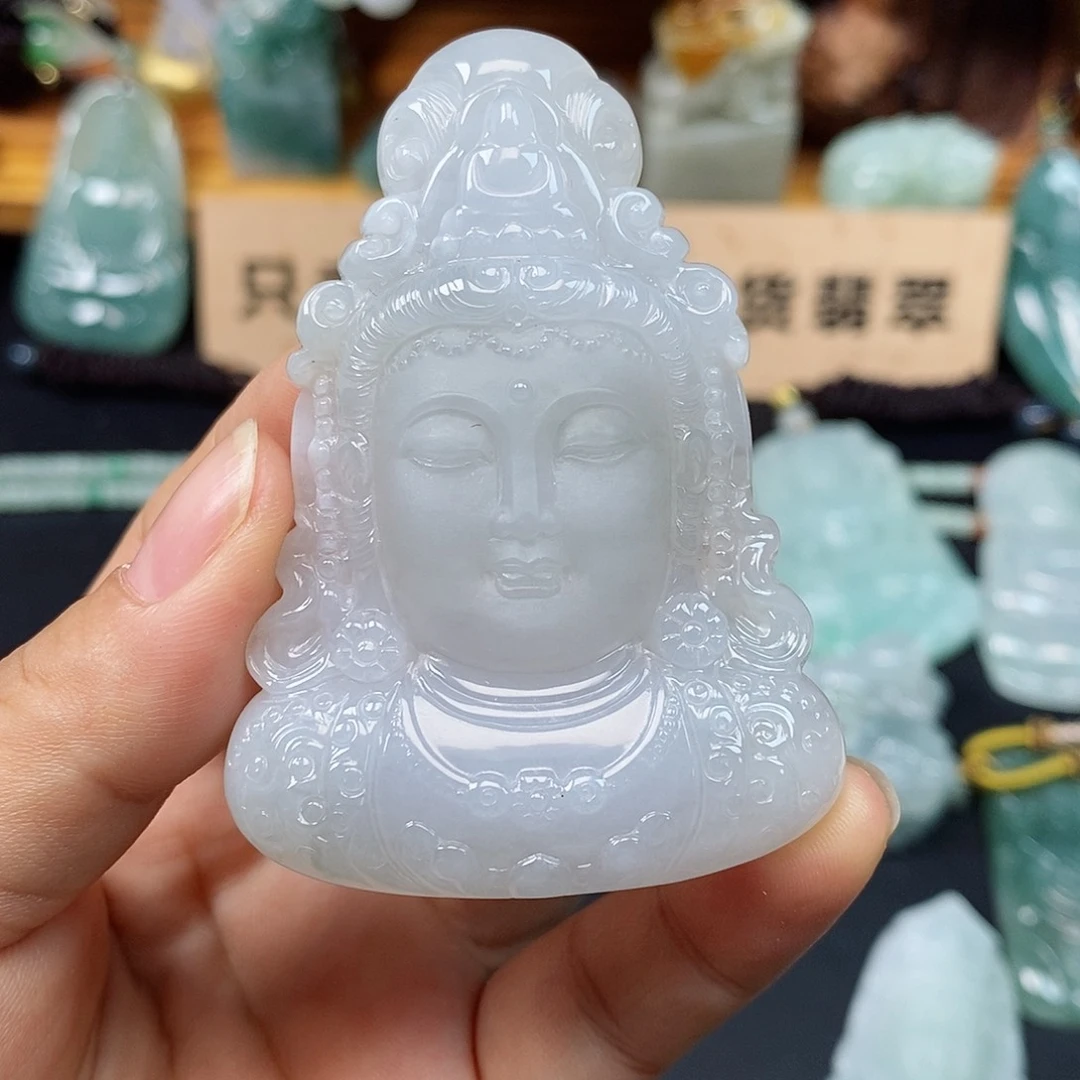 翡翠颈饰未镶嵌小****品翡翠