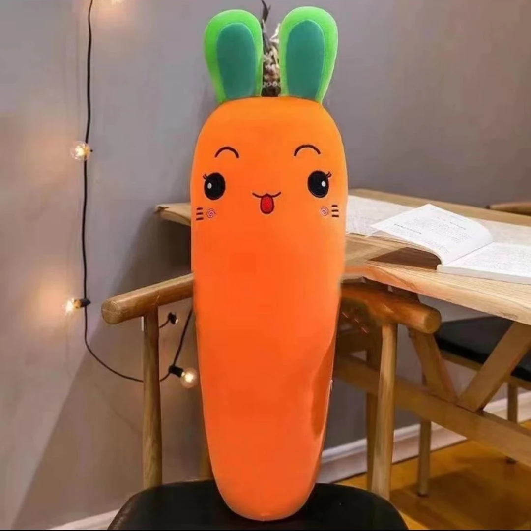 70cm胡萝卜抱枕毛绒玩具