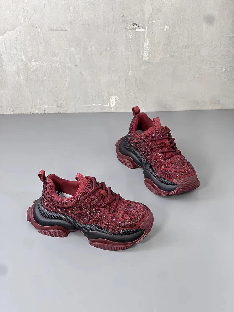 DDM（根据展示款）时尚潮流女鞋平底增高百搭欧版女鞋-16-392001