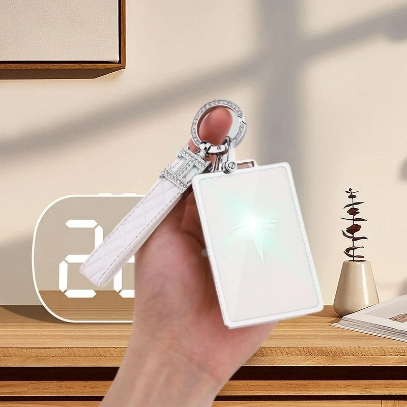 适用于新款Tesla特斯拉钥匙套Model3卡片壳ModelY/ModelS/X包扣女