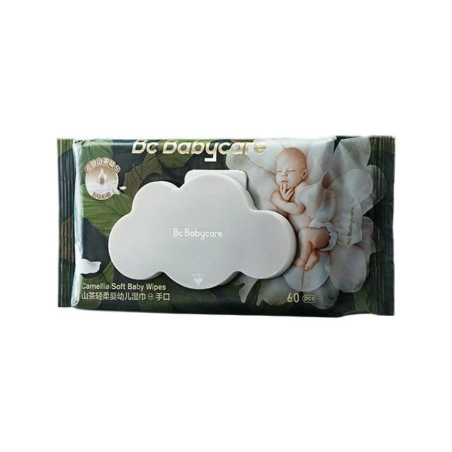 官方山茶湿巾60抽