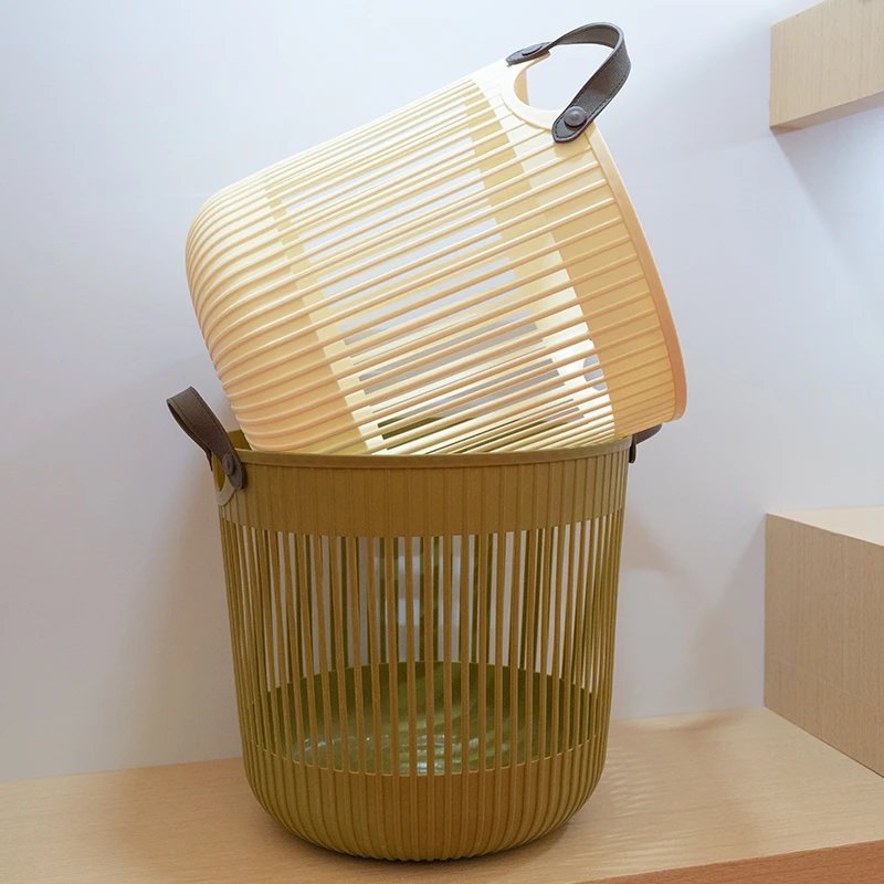 EMC/亿美家品罗马纹脏衣篓衣服收纳筐网红款轻奢脏衣篮洗衣篮收纳