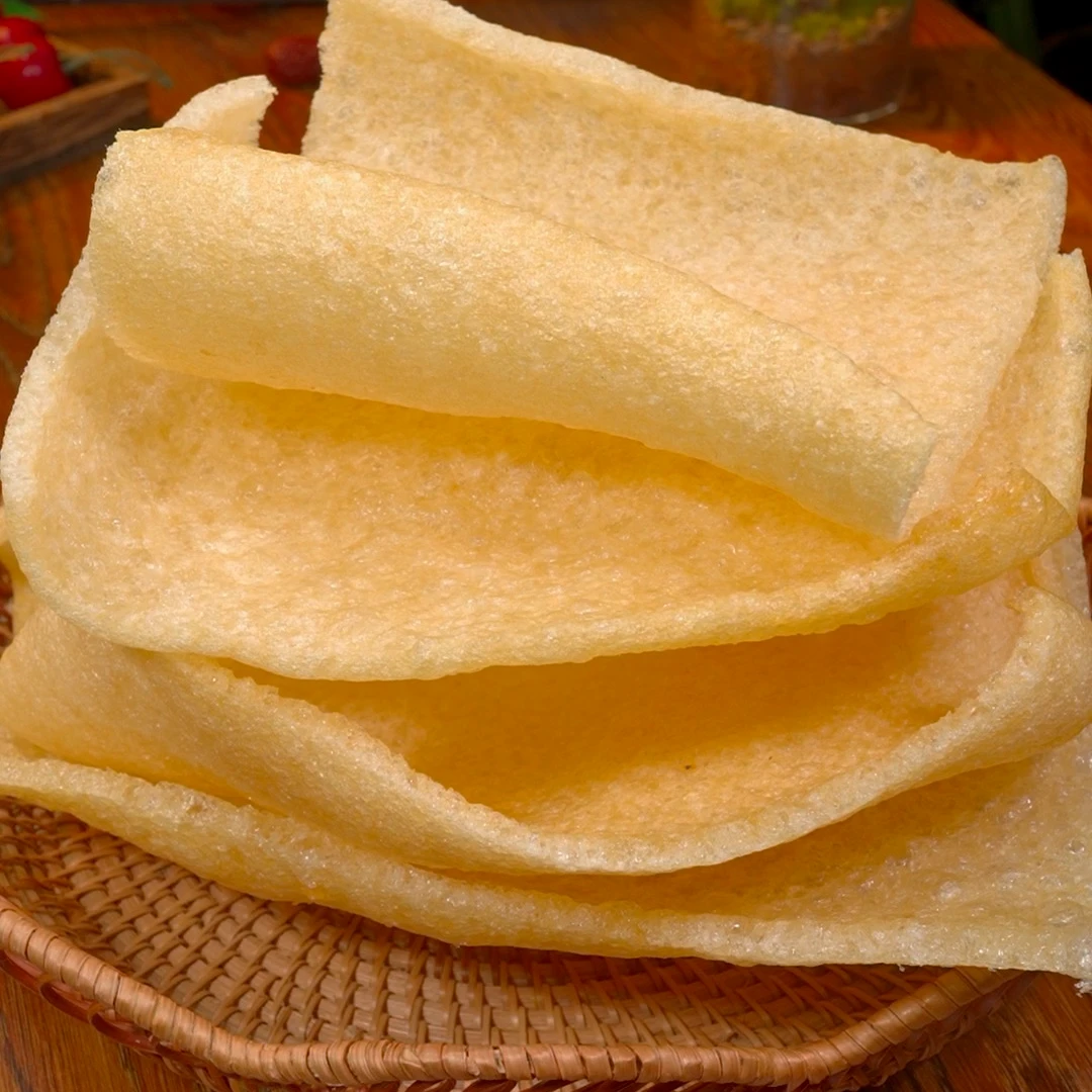 苏北特产精品级皮肚 纯豆油制炸 安心 放心 皮厚 好吃