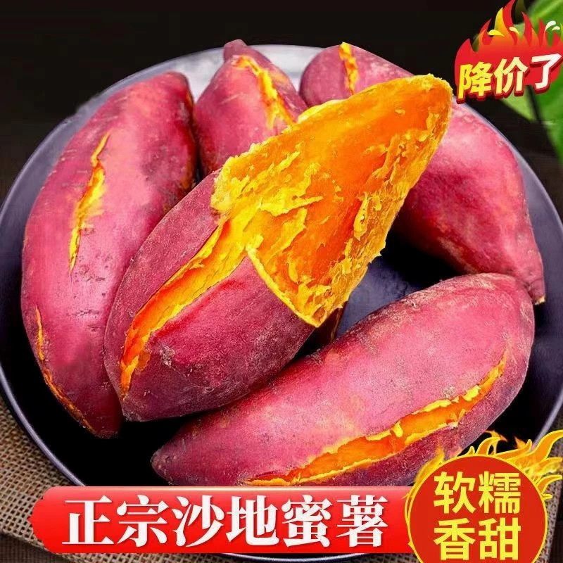 【新人福利】BL现挖沙地红心西瓜红蜜薯软糯红薯新鲜糖心番薯皮薄甜