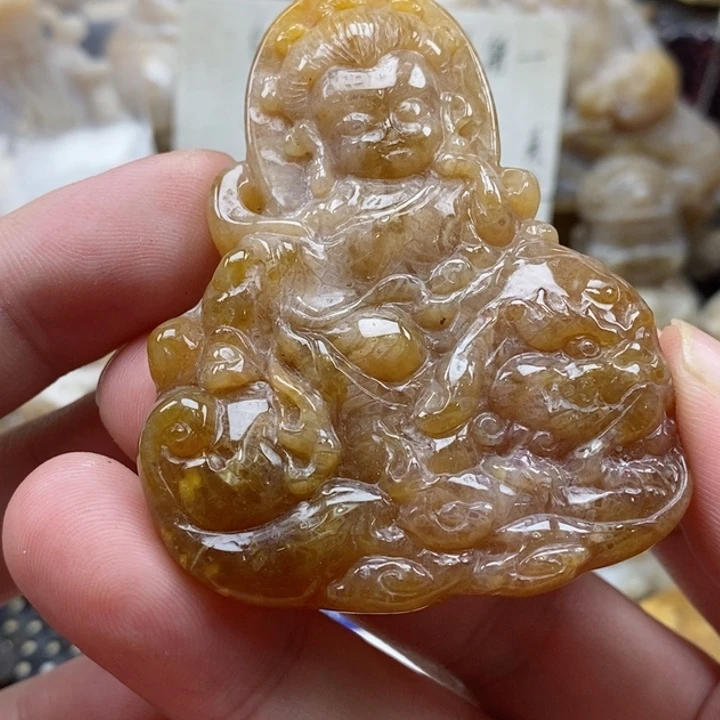 硅化珊瑚（珊瑚玉）颈饰未镶嵌