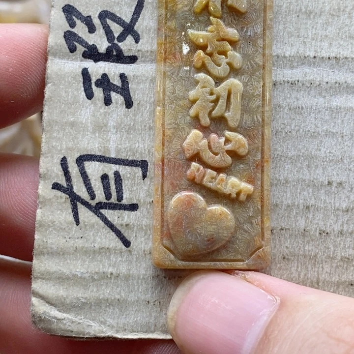 硅化珊瑚（珊瑚玉）颈饰未镶嵌