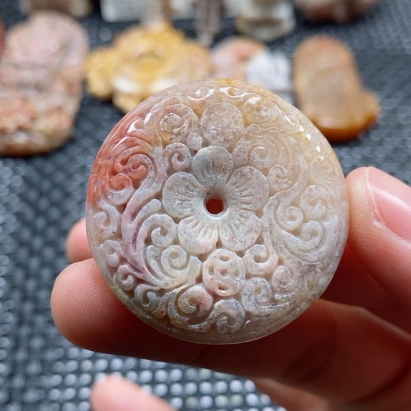 【闪购商品】硅化珊瑚（珊瑚玉）颈饰未镶嵌